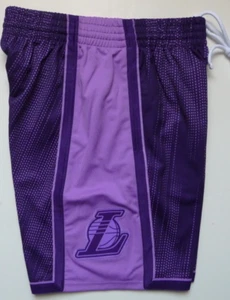 Men's Mitchell & Ness 2009 Los Angeles Lakers Basketball Purple Shorts M NWT - Picture 1 of 7
