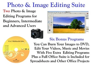 Photo Editing Software  Premium Digital Image Picture Editing Editor DVD - Picture 1 of 1