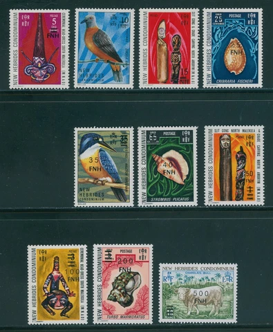 New Hebrides (BR) Scott #217a//229a MNH Port Villa OVPTS CV$211+ 396305 Cover
