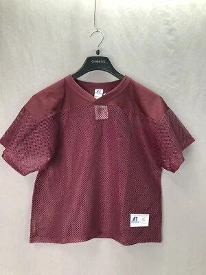 RUSSELL ATHLETICS TRAINING JERSEY MAROON UNISEX YOUTH SIZE XL NWT - Image 1 of 4