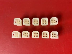 10x 03-09-2049 MOLEX CONNETTORE SPINA ALLOGGIAMENTO 4 POSIZIONI 5,03mm - Foto 1 di 5