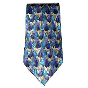 J. Garcia Men's Blue-Eyed Man Collection 42 Tie Jerry  4" Wide 57" L 100" Silk - Picture 1 of 5