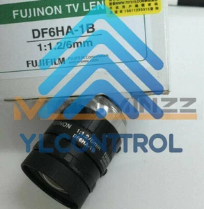 New ONE Fujinon DF6HA-1B 1:1.2/6mm industrial camera lens 6mm fixed focus - Picture 1 of 3