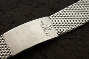 OEM Vintage NOS TISSOT 700 Mesh/Milanese SS 18mm Braceletfrom the 1970's - Picture 1 of 6