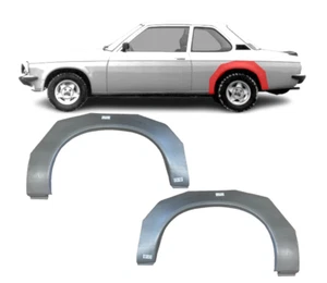Per Opel Ascona B 1975-1981 Set Pannello Riparazione Passaruota Posteriore 2 Porte/L+R - Foto 1 di 4
