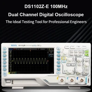 DS1102Z-E 100MHz Dual Channel Digital Oscilloscope Support Multiple Languag os67 - Picture 1 of 3