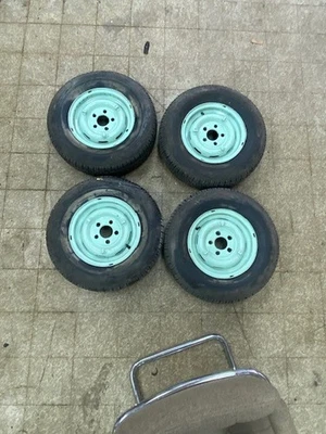 Mercedes Benz factory wheels 190sl 220a 220s - Image 1 of 4