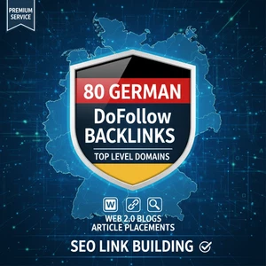 80 German backlinks doFollow by top level domains, articles, SEO, link building - Picture 1 of 1