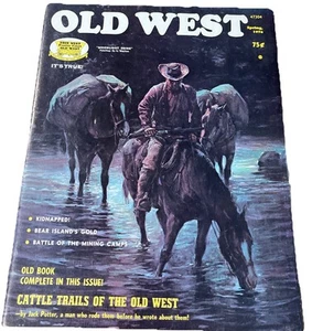 Old West Magazine ~ Spring 1976 ~ Cattle Trails Of The Old West - Picture 1 of 7