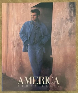 1991 America Perry Ellis Clothing Fashion Attractive Male Model 90s Print Ad - Picture 1 of 2