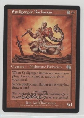 Spellgorger Barbarian Magic: Judgment #100 2002 - Image 1 of 2