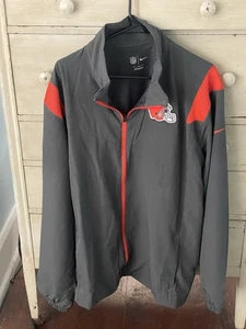 Nike Team Issued Cleveland Browns Jacket Windbreaker Extra Large XL - Picture 1 of 3