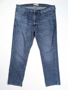 Levi's Signature Denim Calce Relajado Azul Lavado Pierna Recta Para Hombre Talla 38x30 - Imagen 1 de 4