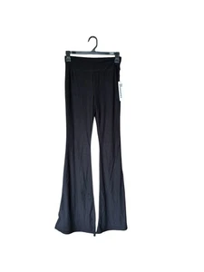 Pantalones de yoga acampanados negros No Boundaries para mujer XS (0–2) NUEVOS CON ETIQUETAS elásticos salón - Imagen 1 de 3