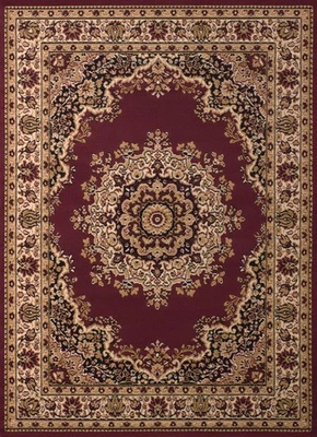 Alfombra tradicional borgoña 8x11 United Weavers 851-10134 - Aprox 7'10"x10'6" Foto 1 de 3