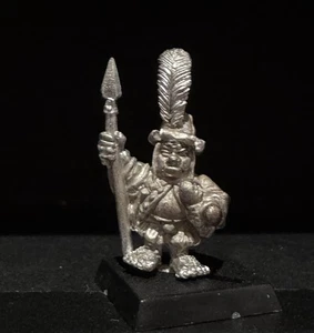 Cittadella Warhammer Halfling con lancia vintage fantasy metallo - Foto 1 di 1