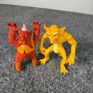 Vintage 80er Jahre Blackstar Galoob Figuren Red Demon und Orange Demon - Bild 1 von 8