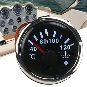 ♡ 2in Cooling Water Temperature Gauge 40‑120℃ Smart Alarm IP67 Waterproof - Picture 1 of 20