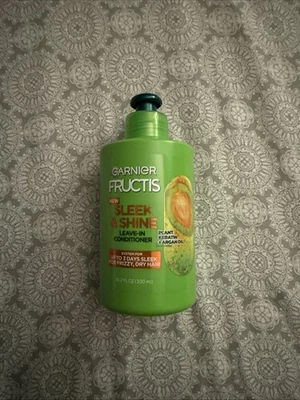 Garnier Fructis Sleek & Shine Leave-In Conditioner Smoothing Cream 10.2 Fl Oz - Image 1 of 2