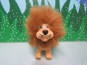 Vintage Sixties Lion - 2 1/2” Unmarked Troll Doll - Made in Korea - Very Rare - Picture 1 of 8