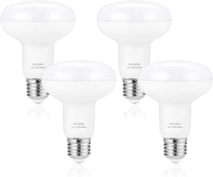 BR25/R25 Led Can Light Bulbs, 9W Dimmable Flood Lights (75W Equivalent), E26 Med - Picture 1 of 12