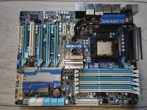 SCHEDA MADRE GIGABYTE GA-X58A-UD7 SOCKET LGA1366 INTEL ICH10R + CPU I7 920 - Foto 1 di 8