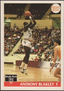 1991 Front Row Italian #59 Anthony Blakley Draft Pick Basketball Rookie Card RC - Picture 1 of 1