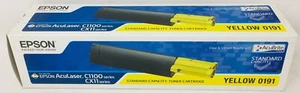 EPSON S050191 0191 TONER ORIGINALE JAUNE ACULASER C1100N/CX11NFC/CX11N/CX11NF - Bild 1 von 2