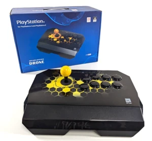 Qanba Drone Joystick for PlayStation 4 and PlayStation 3 and PC Fighting Stick - Picture 1 of 17