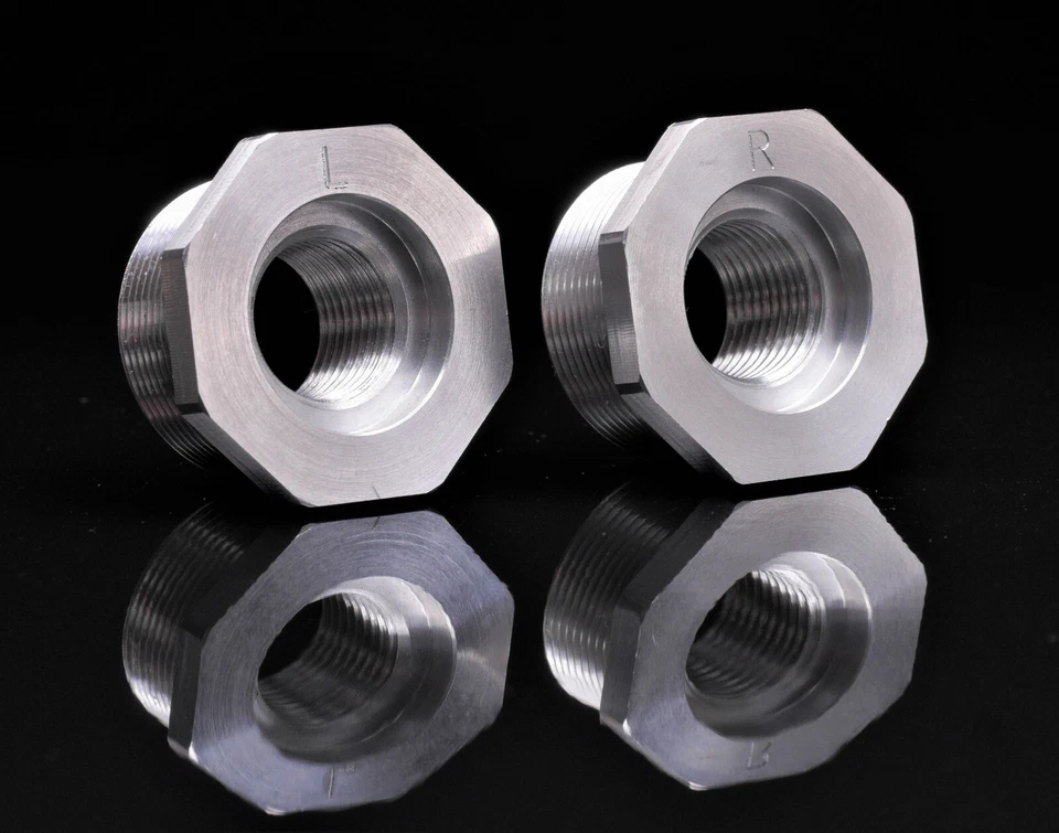 MARKENLOS Nuevo adaptador de pedal de manivela para Shimano Dura Ace AX EX 600AX Dyna Drive Deore