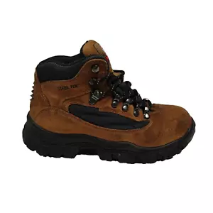 Brahma Blaze Steel Toe Work Boots/Hiking Boots Women's US Size 5 1/2 Wide - Picture 1 of 15