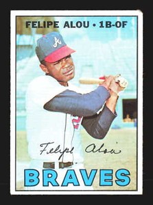 1967 Topps #530 Felipe Alou    Atlanta Braves