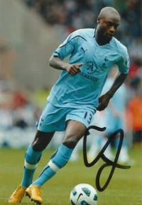 TOTTENHAM: WILLIAM GALLAS SIGNED 6x4 ACTION PHOTO+COA - Picture 1 of 1