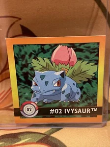 Vintage 1999 Artbox Series 1 Nintendo Pokémon Sticker #02 Ivysaur - Picture 1 of 2