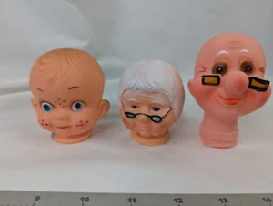 Ricambi pupazzo testa di bambola vintage ricambio nonna nonno ragazzo - Foto 1 di 11