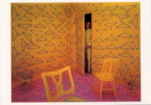 Sandy Skoglund•Hangers 1980 Art POSTCARD - Picture 1 of 1