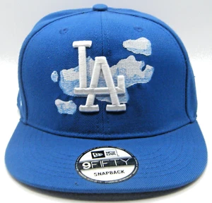Los Angeles Dodgers New Era 59FIFTY Clouds LA Snapback Hat - Picture 1 of 6