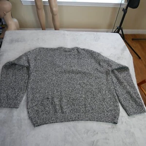 Maglione girocollo uomo XL vintage collezione Carlyle & Kilmore grigio 100% lana - Foto 1 di 11