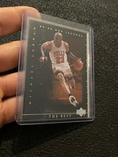 Michael Jordan Vintage Collector Card Upper Deck Legend Chicago Bulls Last Dance