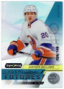 2020-21 Upper Deck Synergy Exceptional Futures KIEFFER BELLOWS EFS-KB 26/749 RC - Picture 1 of 1
