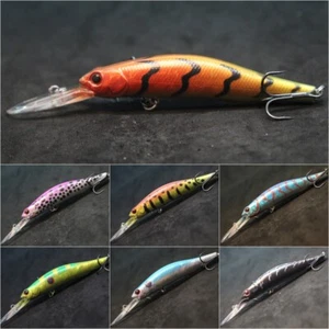 Jerkbait Fishing Lure Bait Bass 14g 1/2oz Minnow Deep Diving M760 - Picture 1 of 86