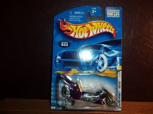 HOT WHEELS FRIGHT BIKE 2001 FIRST EDITIONS #21 OF 36 BLACK SPOKE WHEEL - Bild 1 von 4