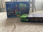 Microsoft Xbox One S Minecraft Limited Edition Bundle 1TB Green & Brown Console