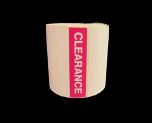 CLEARANCE Labels Stickers 1 Roll Price Point Sticky Label Tags UK - Picture 1 of 6