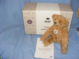 Steiff 1907 Réplica Oso de Peluche 403514 Totalmente Nuevo Articulado en Stock Solo 907 Hecho - Imagen 1 de 5