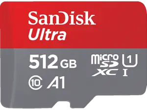 SanDisk Ultra 128GB 256GB 512GB Micro SD SDHC SDXC  Class 10 Memory Card - Picture 1 of 9