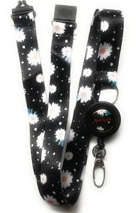 Spirius Einziehbare Rolle Schlüsselband Halsband Sicherheit Abbrecher für Ausweis Ausweis Halter - Bild 1 von 3