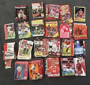 ** JOB LOT of Charlton Athletic programmes - MINT ** - Picture 1 of 3