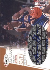 2001 SAGE Autographs Bronze #A21 Maurice Jeffers/600