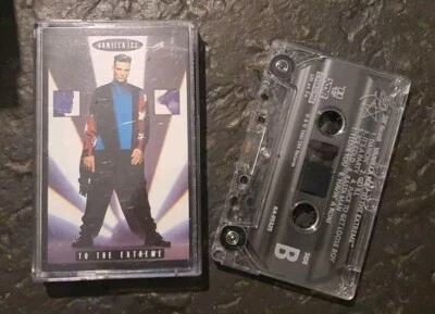 MEGA RAR VINTAGE 90s KASSETTE RAP HIP HOP VANILLA ICE TO THE EXTREME ALBUM TAPE - Bild 1 von 2